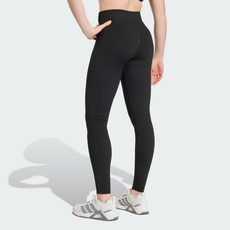 adidas adidas Workout Essentials Knit Scrunch 7/8 Leggings Damen - Black - 1 | SportScheck