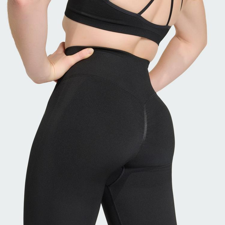 adidas adidas Workout Essentials Knit Scrunch 7/8 Leggings Damen - Black - 0 | SportScheck