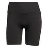adidas Workout Essentials Knit Scrunch 5 Inch Tights Damen - Black