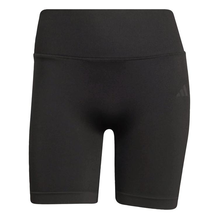 adidas adidas Workout Essentials Knit Scrunch 5 Inch Tights Damen - Black - 0 | SportScheck