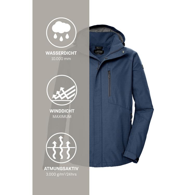 KILLTEC KILLTEC KOS 256 Funktionsjacke Herren - Blau3024 - 4 | SportScheck