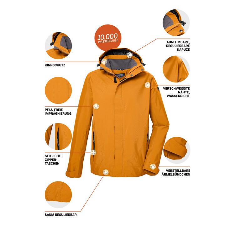 KILLTEC KILLTEC KOS 87 Funktionsjacke Herren - Gold7417 - 3 | SportScheck