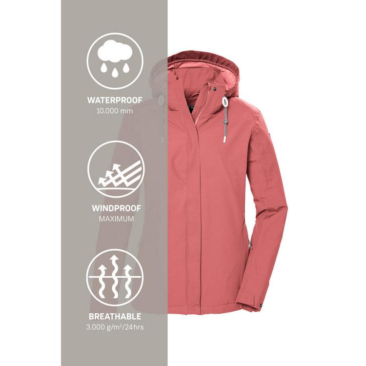 KILLTEC KILLTEC KOS 61 Softshelljacke Damen - Rot4541 - 4 | SportScheck