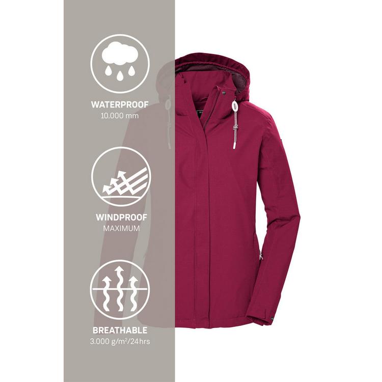 KILLTEC KILLTEC KOS 61 Softshelljacke Damen - Rot4542 - 4 | SportScheck