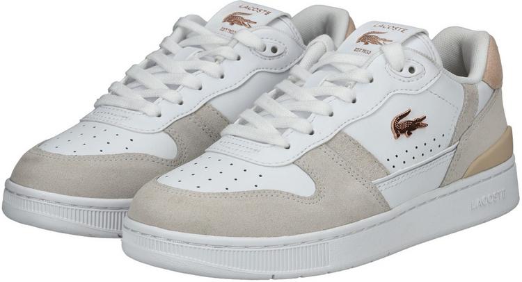 Lacoste Lacoste Sneaker Sneaker Damen - Wei&szlig;/Pink - 3 | SportScheck