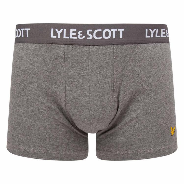 Lyle & Scott Lyle & Scott Boxershort Unterhose Herren - Schwarz/Grau/Wei&szlig; - 1 | SportScheck