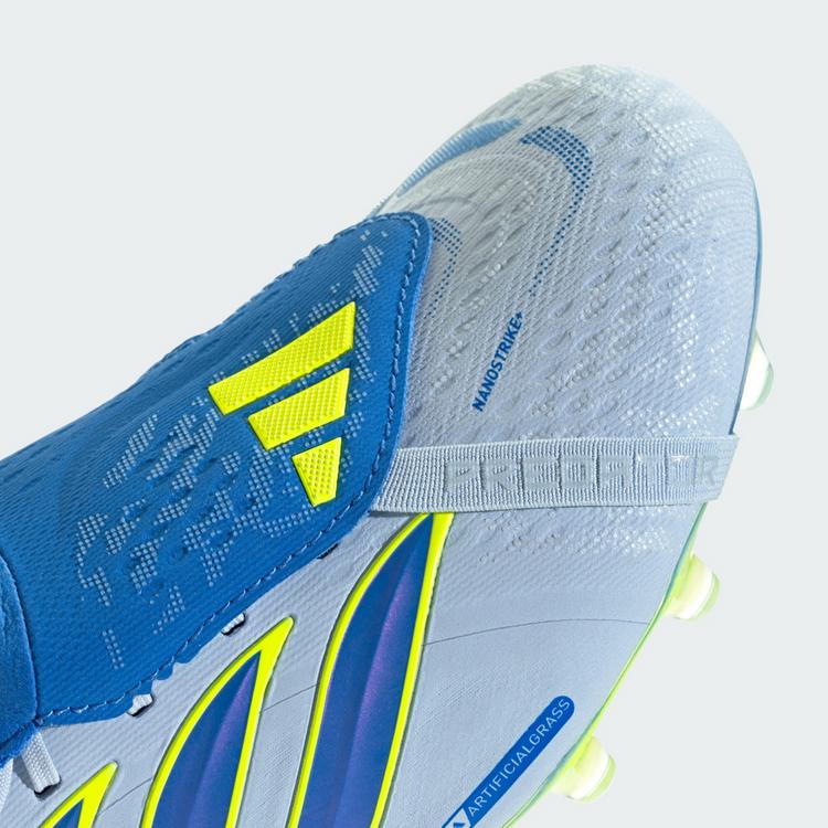 adidas adidas Predator Elite Fold-Over Tongue Fu&szlig;ballschuhe - Crystal Sky / Ray Blue / Team Solar Yellow 2 - 6 | SportScheck