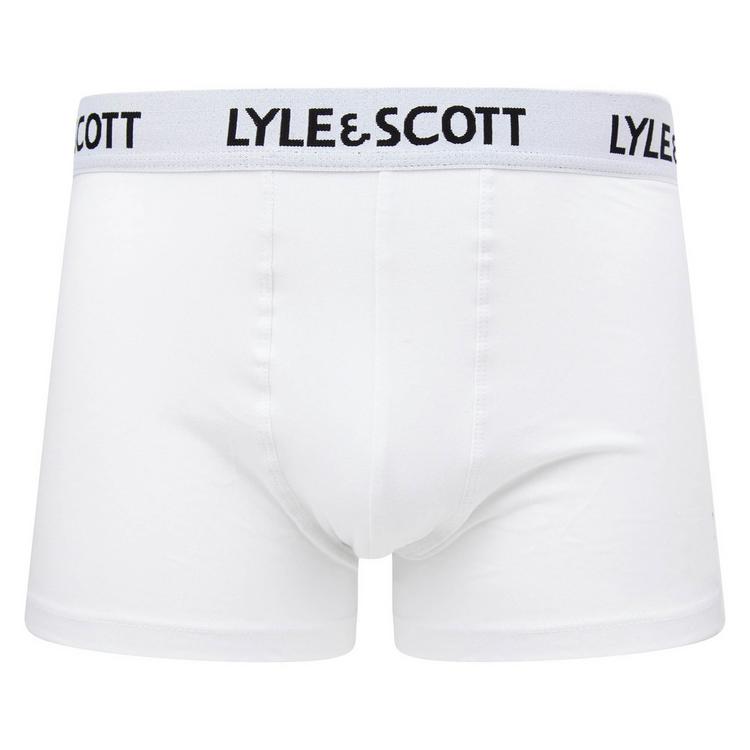 Lyle & Scott Lyle & Scott Boxershort Unterhose Herren - Schwarz/Grau/Wei&szlig; - 2 | SportScheck