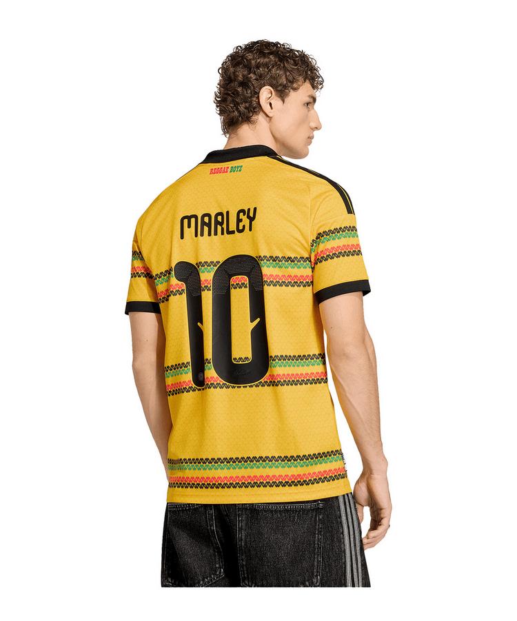 adidas adidas Jamaika Marley 10 Trikot Home WM 2026 Trikot Herren - gelb - 3 | SportScheck