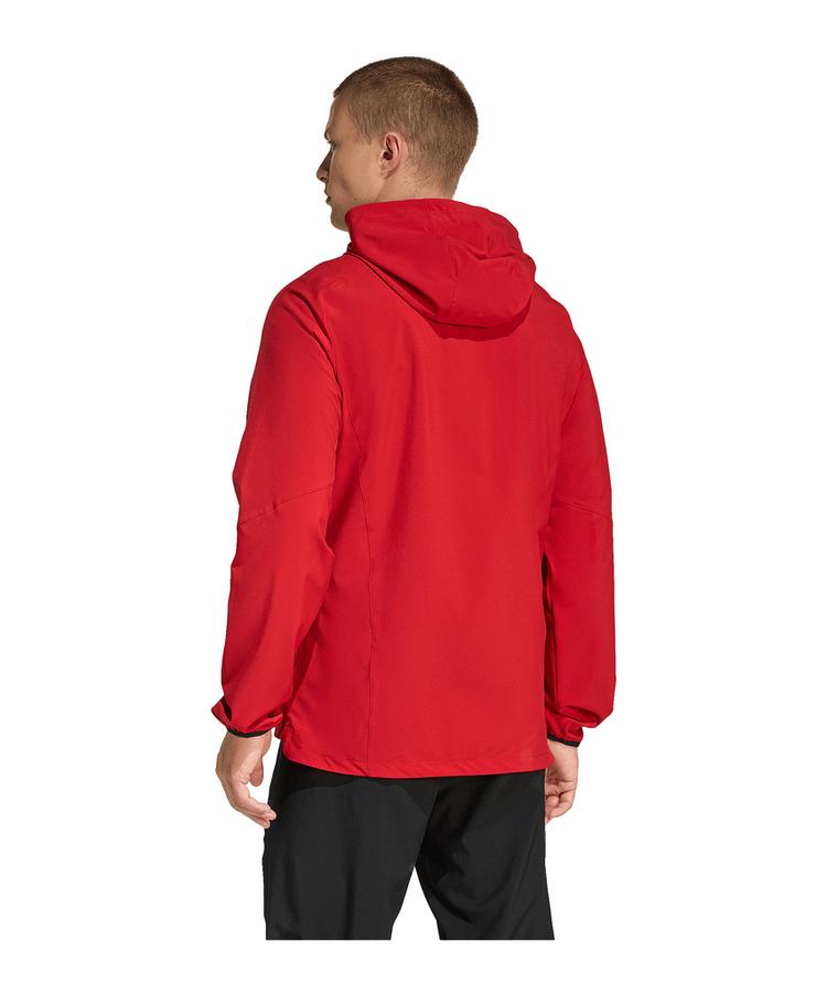 adidas adidas Tiro Travel Windjacke Regenjacke Herren - rotschwarz - 0 | SportScheck