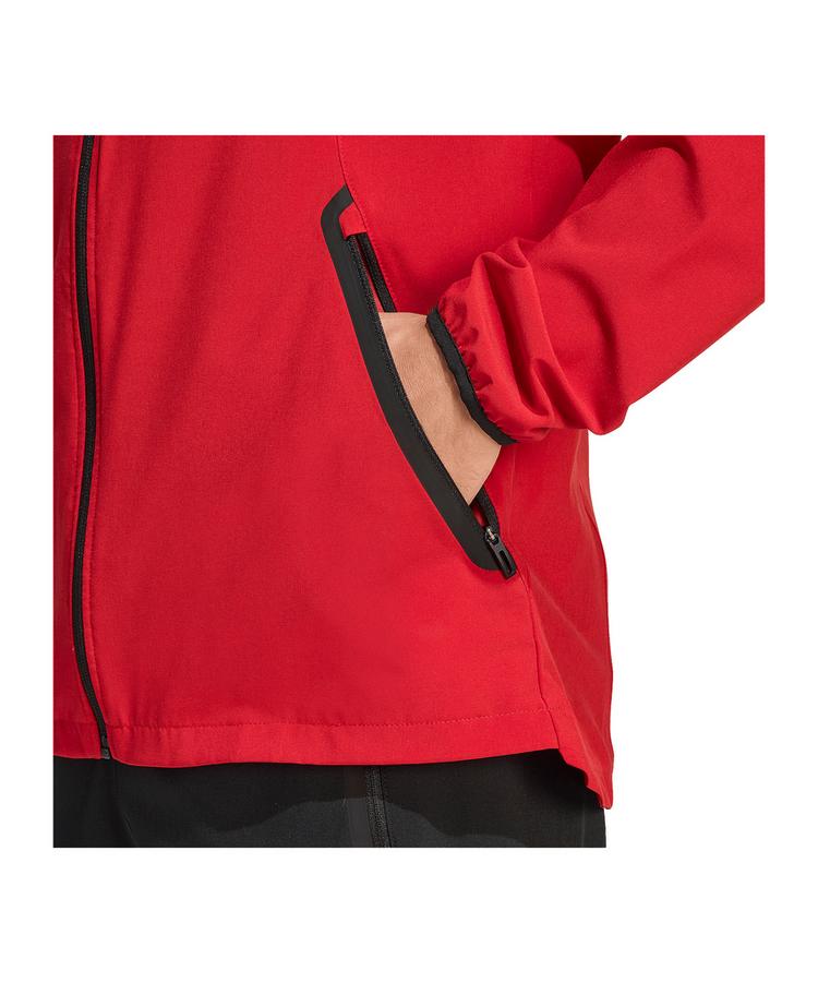adidas adidas Tiro Travel Windjacke Regenjacke Herren - rotschwarz - 3 | SportScheck
