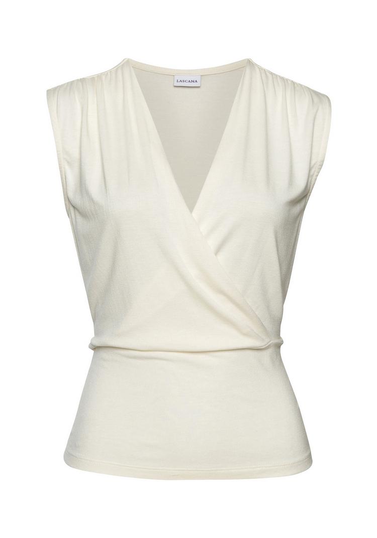 Lascana Lascana Shirttop Funktionsshirt Damen - vanille - 0 | SportScheck