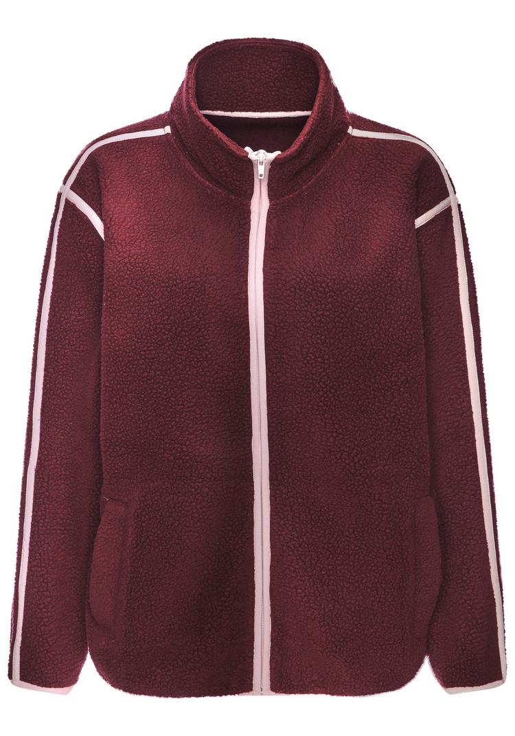 Buffalo Buffalo Fleecejacke Fleecejacke Damen - burgund - 0 | SportScheck