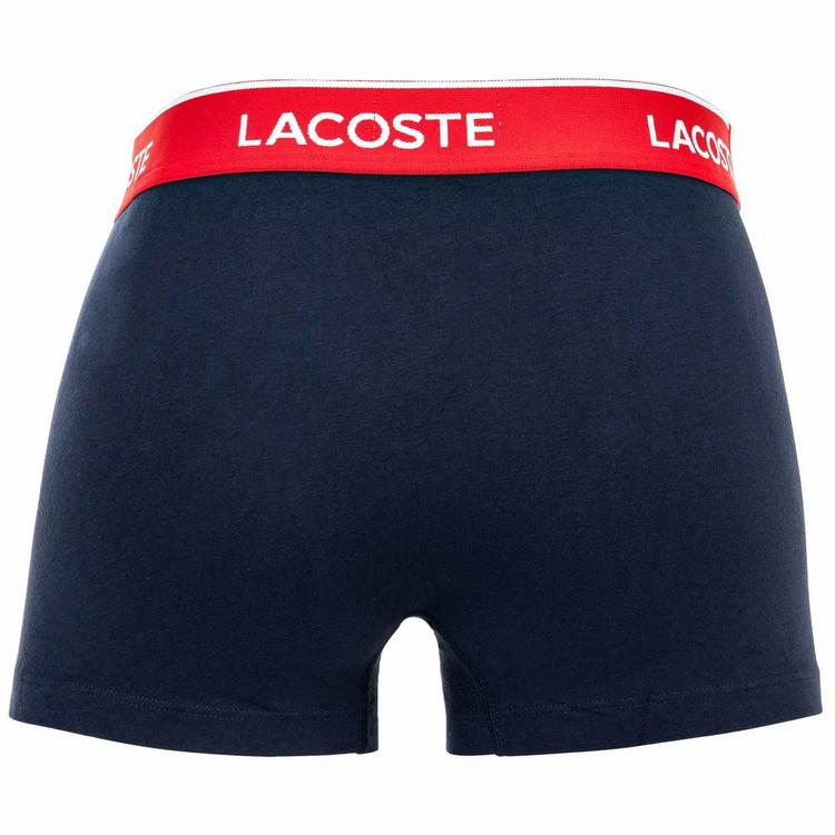 Lacoste Lacoste Boxershort Unterhose Herren - Blau/Gr&uuml;n/Rot - 7 | SportScheck