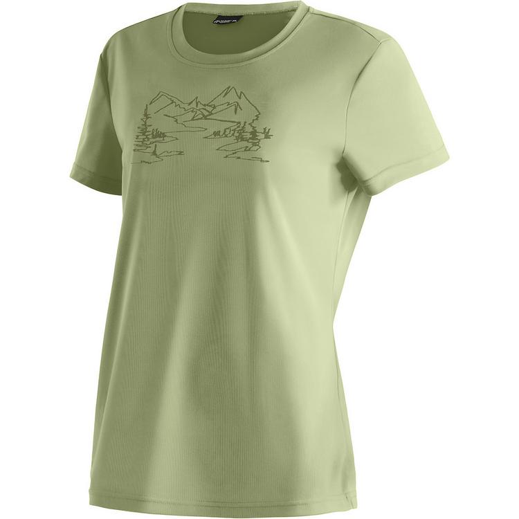 Maier Sports Maier Sports Wilma Print T-Shirt Damen - Gr&uuml;n2080 - 0 | SportScheck