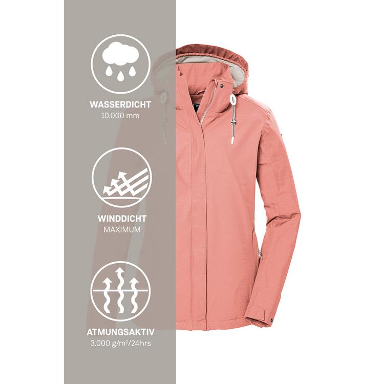 KILLTEC KILLTEC KOS 61 Softshelljacke Damen - Orange501 - 5 | SportScheck