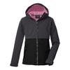 KILLTEC KOW 227 GRLS SFTSHLL JCKT Softshelljacke Kinder - Anthrazit