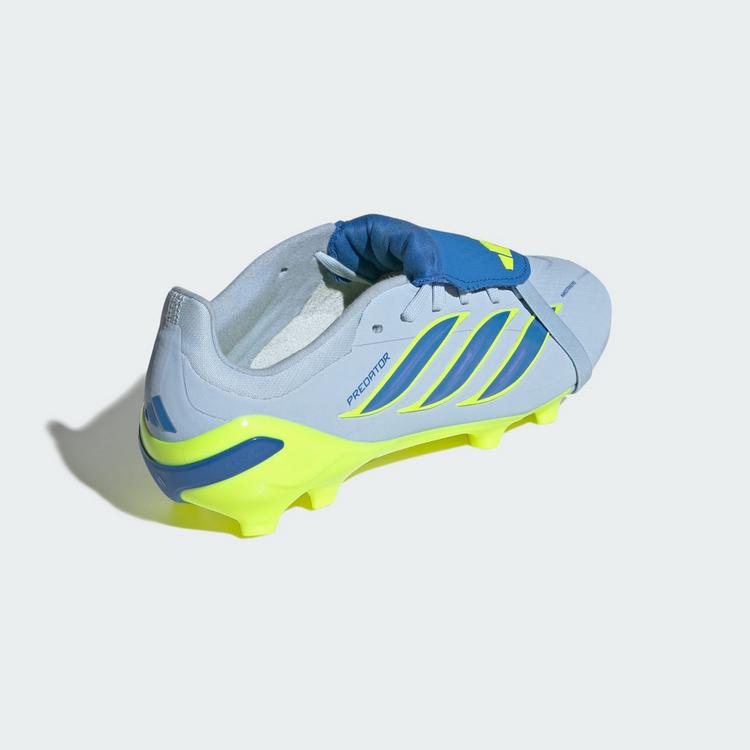 adidas adidas PREDATOR ELITE Fu&szlig;ballschuh mit Fu&szlig;ballschuhe Kinder - Crystal Sky / Ray Blue / Team Solar Yellow 2 - 3 | SportScheck