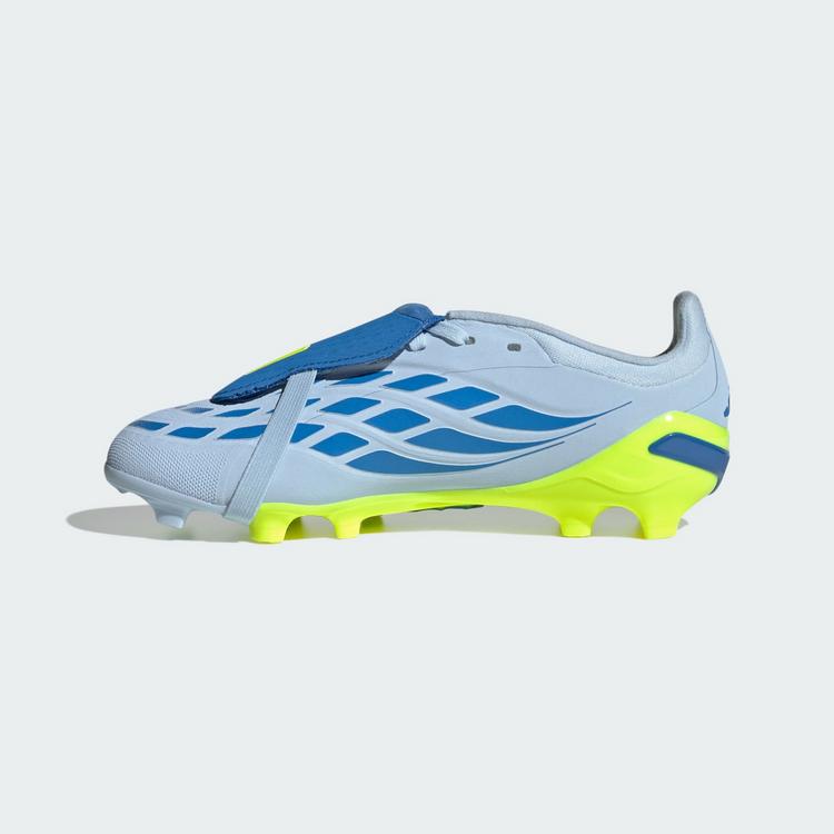 adidas adidas PREDATOR ELITE Fu&szlig;ballschuh mit Fu&szlig;ballschuhe Kinder - Crystal Sky / Ray Blue / Team Solar Yellow 2 - 4 | SportScheck