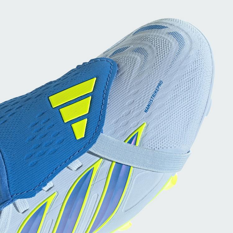 adidas adidas PREDATOR ELITE Fu&szlig;ballschuh mit Fu&szlig;ballschuhe Kinder - Crystal Sky / Ray Blue / Team Solar Yellow 2 - 6 | SportScheck
