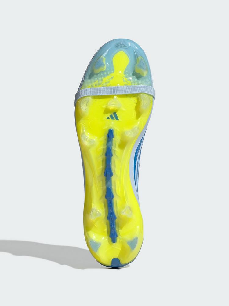 adidas adidas PREDATOR PRO Fold-Over Tongue Firm Fu&szlig;ballschuhe - Crystal Sky / Ray Blue / Team Solar Yellow 2 - 1 | SportScheck