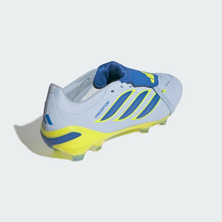 adidas adidas PREDATOR PRO Fold-Over Tongue Firm Fu&szlig;ballschuhe - Crystal Sky / Ray Blue / Team Solar Yellow 2 - 3 | SportScheck