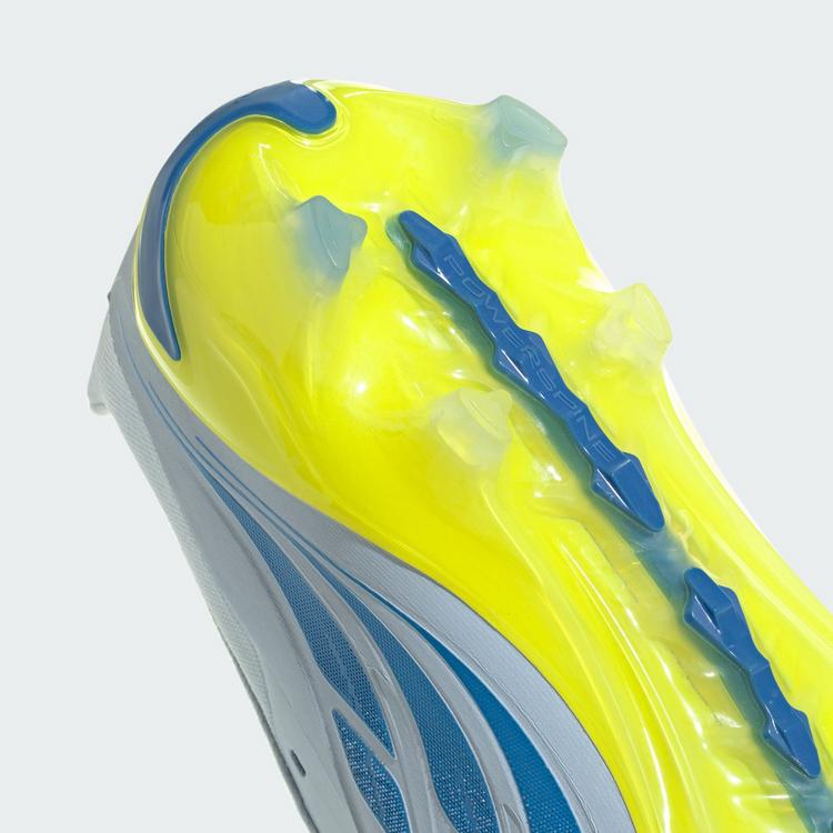 adidas adidas PREDATOR PRO Fold-Over Tongue Firm Fu&szlig;ballschuhe - Crystal Sky / Ray Blue / Team Solar Yellow 2 - 6 | SportScheck