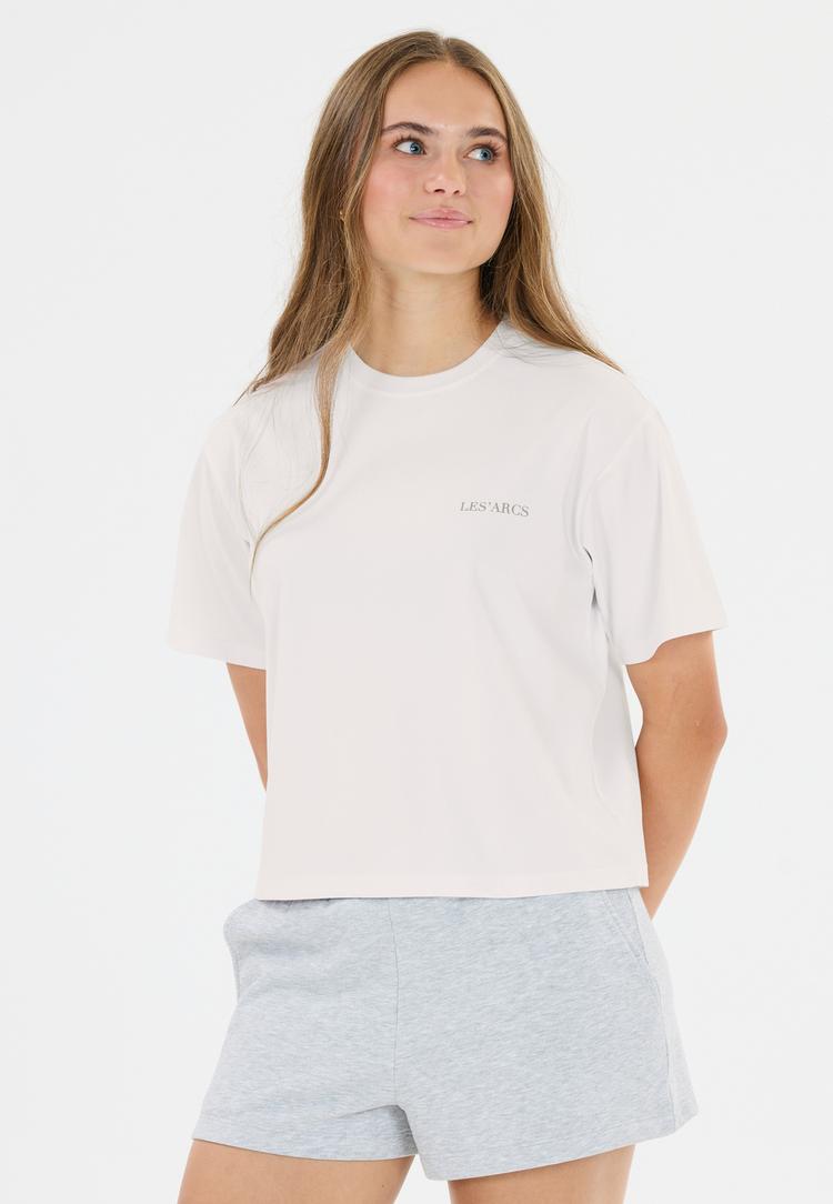 Les'Arcs Les'Arcs Jerety Printshirt Kinder - 1002A White - 0 | SportScheck