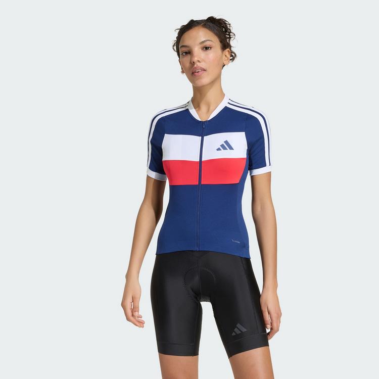 adidas adidas TEMPO MERINO RADTRIKOT Trikot Damen - Dark Blue - 0 | SportScheck