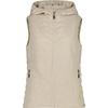 CMP VEST FIX HOOD Outdoorweste Damen - Crema638