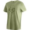 Maier Sports Dieter Print T-Shirt Herren - Gr&uuml;n2080