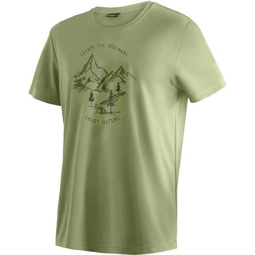 Maier Sports Dieter Print T-Shirt Herren