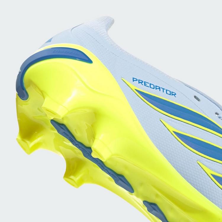 adidas adidas PREDATOR LEAGUE Fold-Over Tongue Firm Fu&szlig;ballschuhe - Crystal Sky / Ray Blue / Team Solar Yellow 2 - 5 | SportScheck