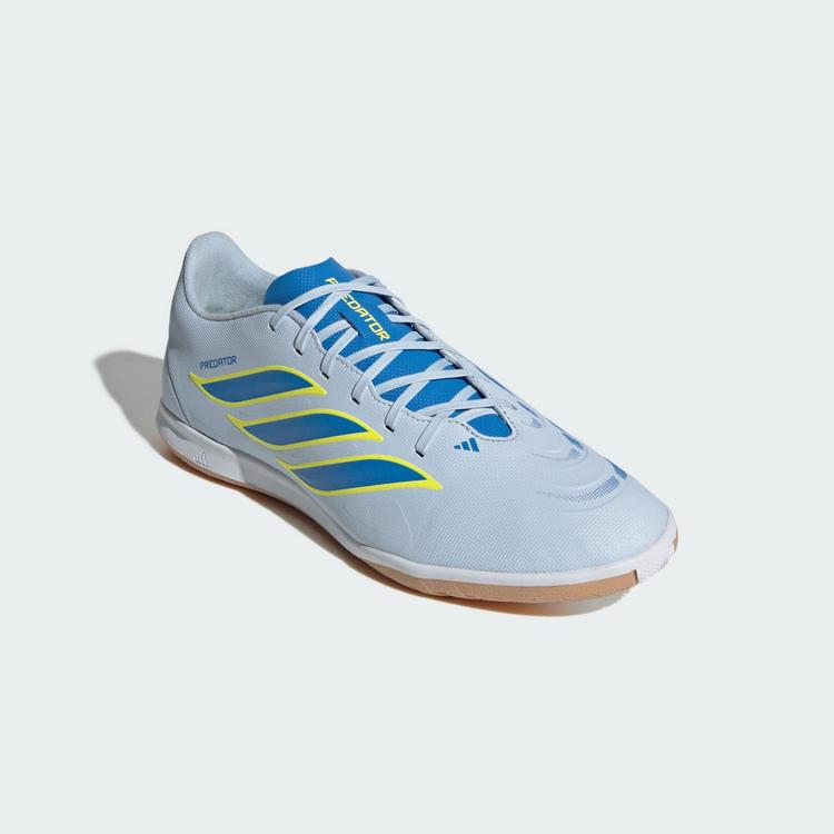 adidas adidas PREDATOR CLUB Sala Fu&szlig;ballschuh, Fu&szlig;ballschuhe - Crystal Sky / Ray Blue / Team Solar Yellow 2 - 2 | SportScheck