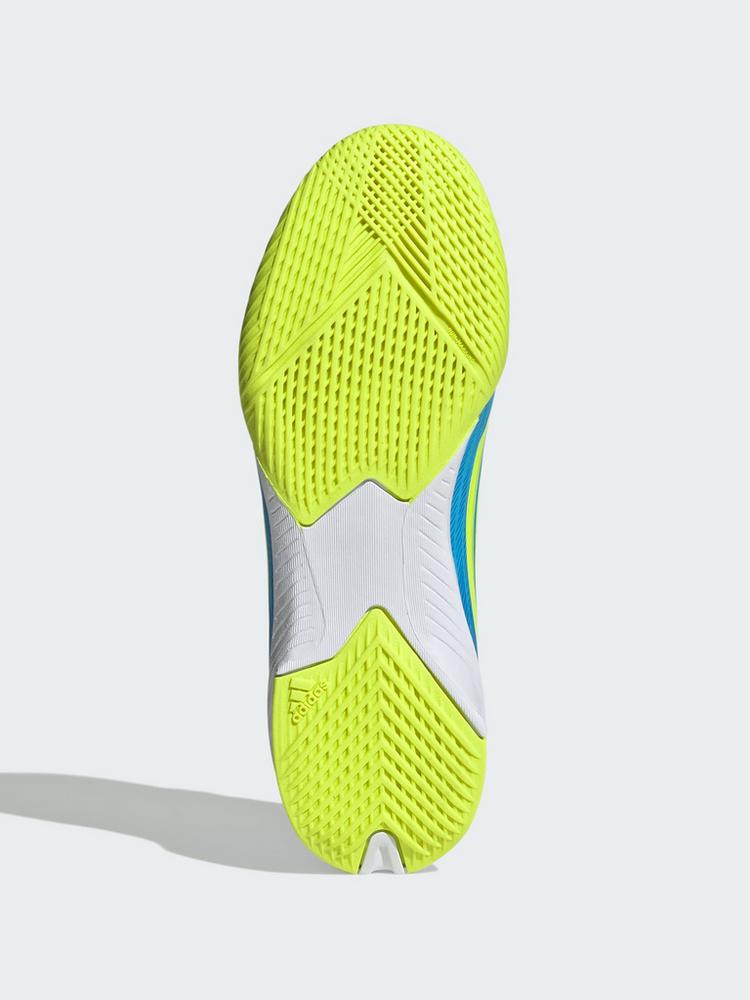 adidas adidas F50 League Kids Fu&szlig;ballschuhe, Fu&szlig;ballschuhe Kinder - Lucid Ray Blue / Team Solar Yellow 2 / Lucid Aquamarine - 1 | SportScheck