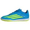 adidas F50 CLUB Indoor Fu&szlig;ballschuh Kids Fu&szlig;ballschuhe Kinder - Lucid Ray Blue / Team Solar Yellow 2 / Lucid Aquamarine