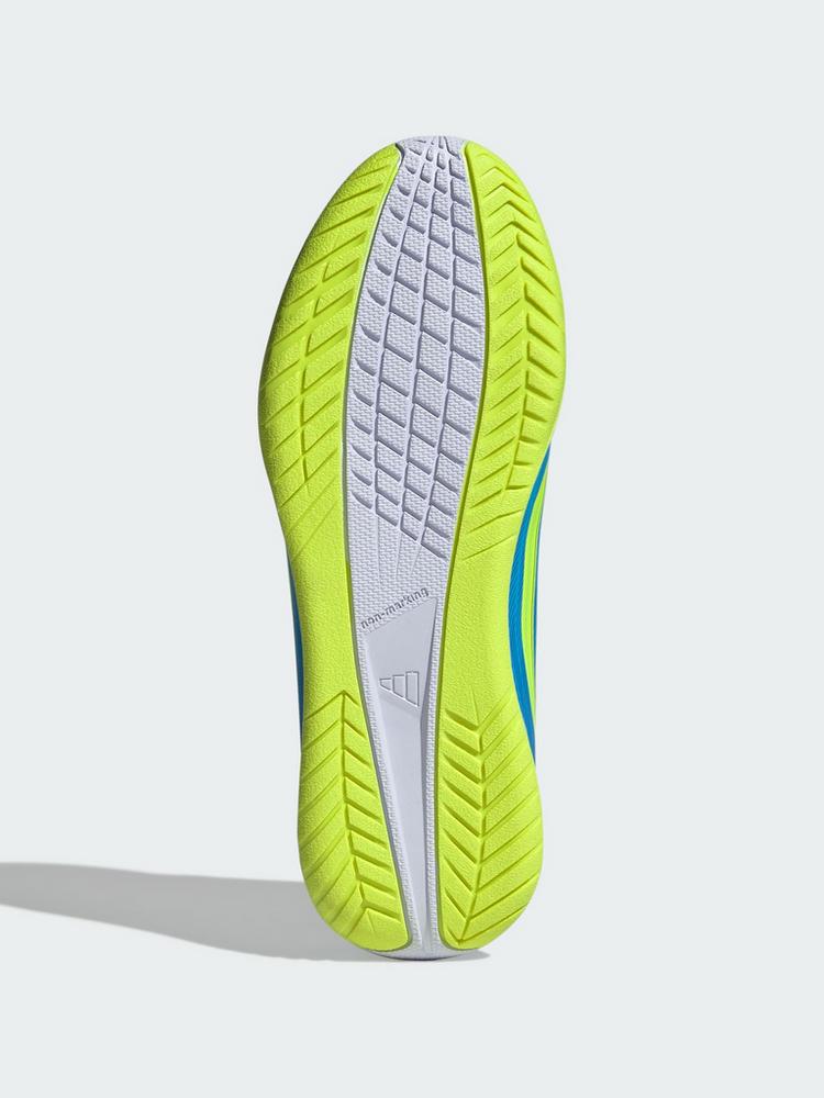 adidas adidas F50 CLUB Indoor Fu&szlig;ballschuh Kids Fu&szlig;ballschuhe Kinder - Lucid Ray Blue / Team Solar Yellow 2 / Lucid Aquamarine - 1 | SportScheck