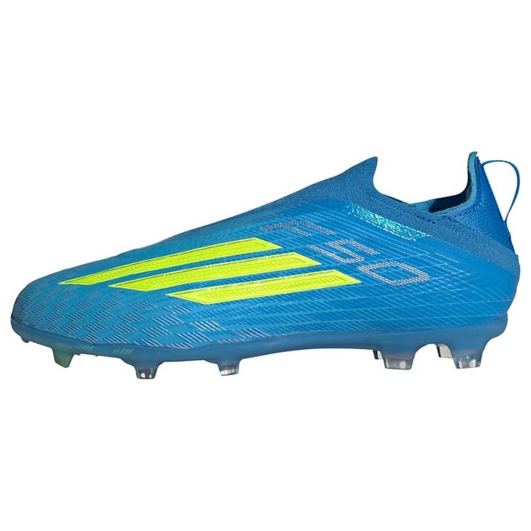 adidas adidas F50 ELITE Laceless Firm Ground Kids Fu&szlig;ballschuhe Kinder - Lucid Ray Blue / Team Solar Yellow 2 / Lucid Aquamarine - 0 | SportScheck