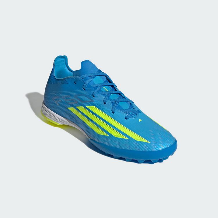 adidas adidas F50 PRO Turf Fu&szlig;ballschuh Fu&szlig;ballschuhe - Lucid Ray Blue / Team Solar Yellow 2 / Lucid Aquamarine - 2 | SportScheck