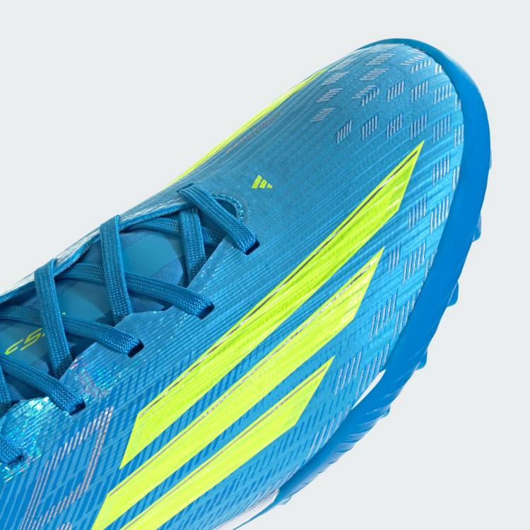 adidas adidas F50 PRO Turf Fu&szlig;ballschuh Fu&szlig;ballschuhe - Lucid Ray Blue / Team Solar Yellow 2 / Lucid Aquamarine - 6 | SportScheck