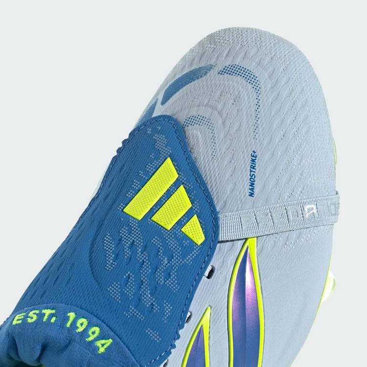 adidas adidas PREDATOR ELITE Fu&szlig;ballschuh mit Fu&szlig;ballschuhe - Crystal Sky / Ray Blue / Team Solar Yellow 2 - 6 | SportScheck