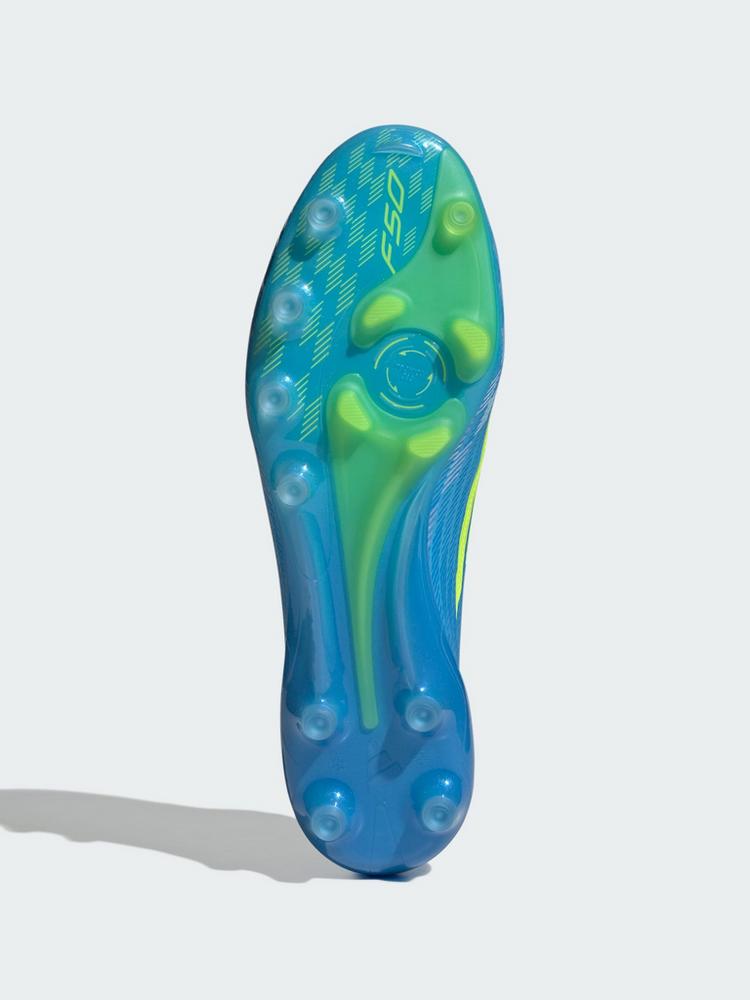 adidas adidas F50 ELITE Artificial Ground Fu&szlig;ballschuh Fu&szlig;ballschuhe - Lucid Ray Blue / Team Solar Yellow 2 / Lucid Aquamarine - 1 | SportScheck