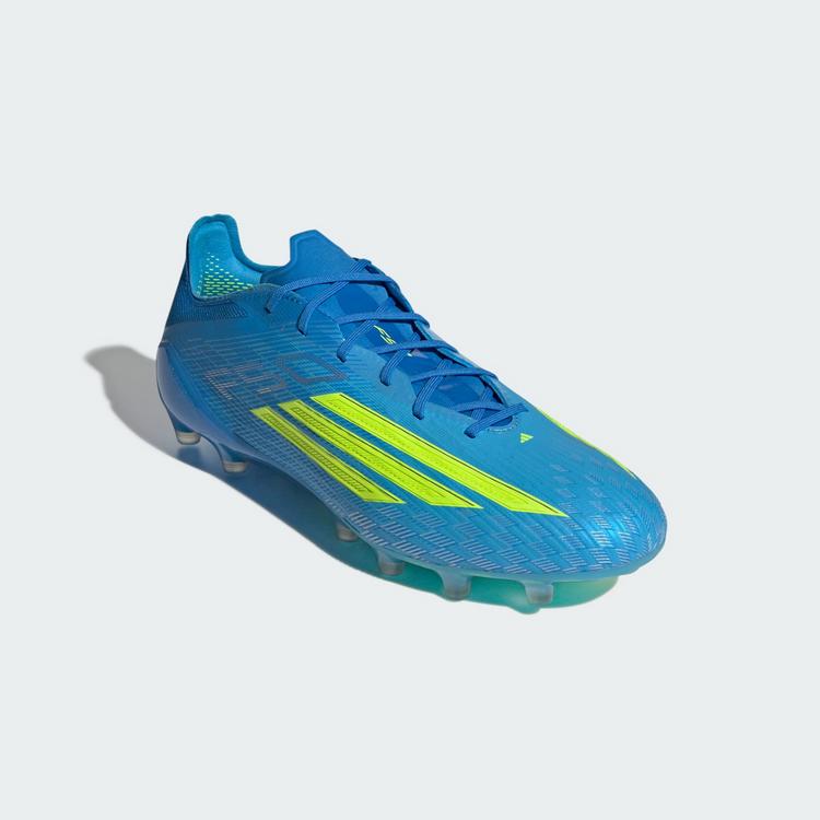 adidas adidas F50 ELITE Artificial Ground Fu&szlig;ballschuh Fu&szlig;ballschuhe - Lucid Ray Blue / Team Solar Yellow 2 / Lucid Aquamarine - 2 | SportScheck