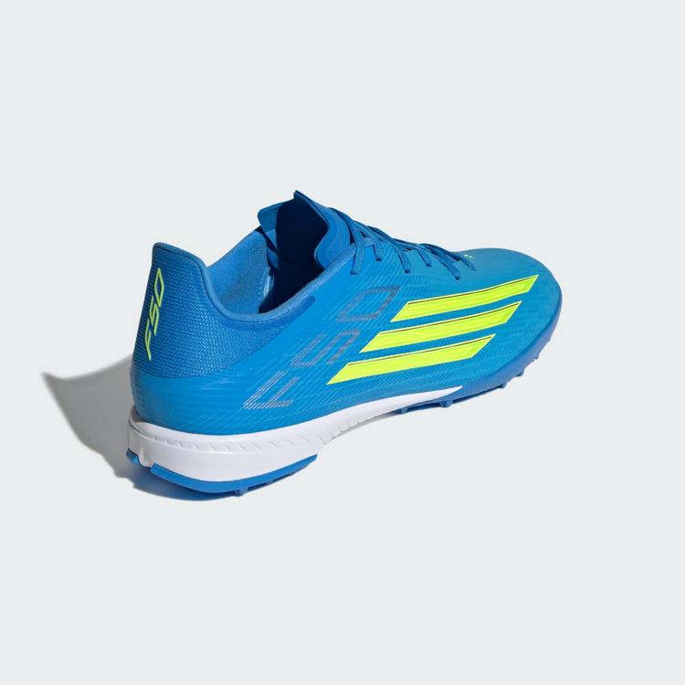 adidas adidas F50 LEAGUE Turf Fu&szlig;ballschuh Fu&szlig;ballschuhe - Lucid Ray Blue / Team Solar Yellow 2 / Lucid Aquamarine - 3 | SportScheck