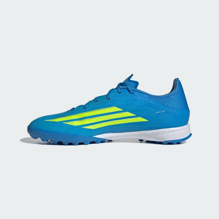 adidas adidas F50 LEAGUE Turf Fu&szlig;ballschuh Fu&szlig;ballschuhe - Lucid Ray Blue / Team Solar Yellow 2 / Lucid Aquamarine - 4 | SportScheck