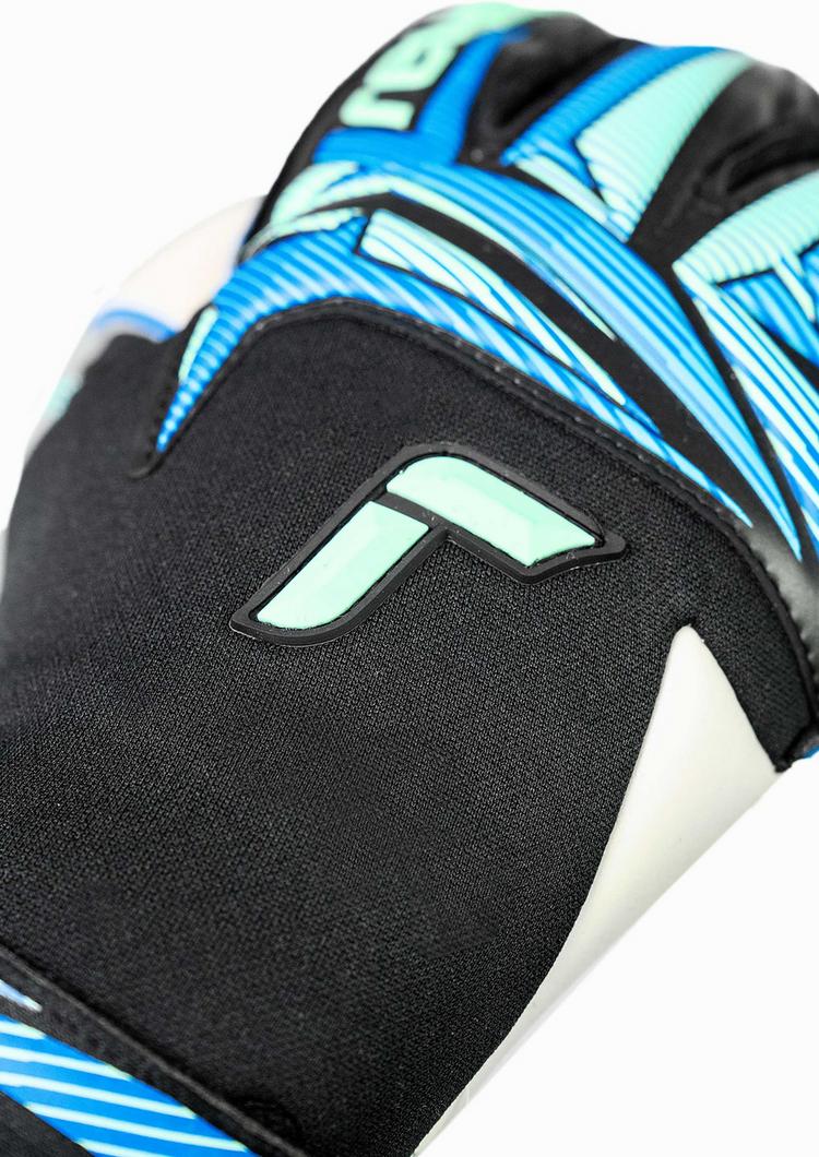 Reusch Reusch Attrakt RE:GRIP Evolution Torwarthandschuhe - 7272 black/ocean light - 2 | SportScheck