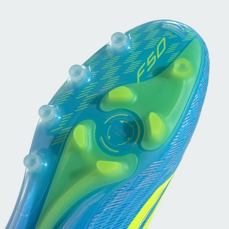 adidas adidas F50 ELITE Fu&szlig;ballschuh, Kunstrasen, Fu&szlig;ballschuhe - Lucid Ray Blue / Team Solar Yellow 2 / Lucid Aquamarine - 6 | SportScheck