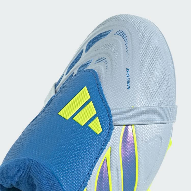 adidas adidas PREDATOR LEAGUE Fold-Over Tongue Firm Fu&szlig;ballschuhe Kinder - Crystal Sky / Ray Blue / Team Solar Yellow 2 - 5 | SportScheck