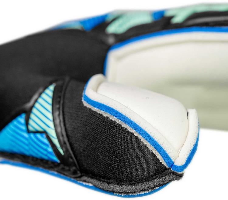 Reusch Reusch Attrakt RE:GRIP Evolution Torwarthandschuhe - 7272 black/ocean light - 4 | SportScheck