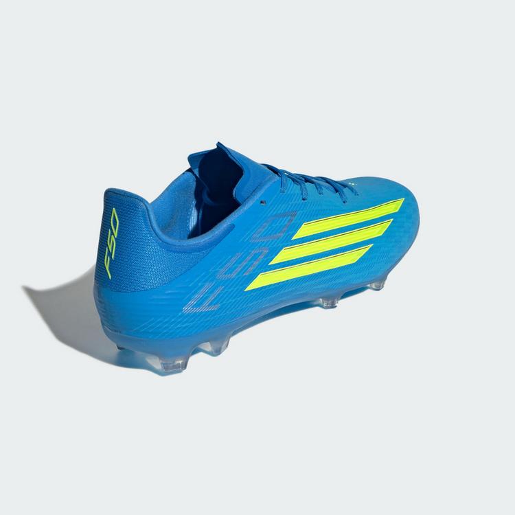 adidas adidas F50 LEAGUE Fu&szlig;ballschuh, Fu&szlig;ballschuhe - Lucid Ray Blue / Team Solar Yellow 2 / Lucid Aquamarine - 3 | SportScheck